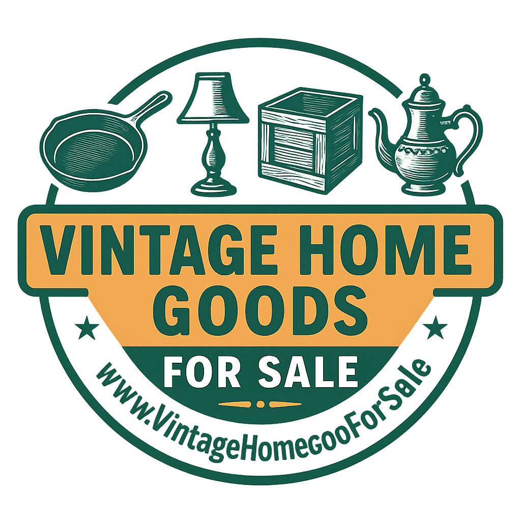 Vintage Home Goods For Sale